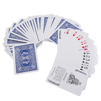 Jaunākās Pokera Zila/Sarkana Standarta Spēlē Burvju Triki Poker Kartes, kas Izgatavoti Ķīnā Mācības Burvju Spēļu Kārtis, Burvju Triki, Instrumenti GYH