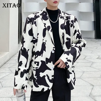 XITAO Streetwear Govs Modelis Drukāšanas Sieviešu Pusgarās Modes Tendence Ikdienas Tērps Zaudēt Plus Lieluma Sieviešu Apģērbu 2020 