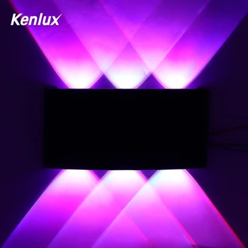 Sienas Uzstādīts LED Sienas Lampa Iekštelpu LED RGB Krāsains Apgaismojums Sienas Gaismeklis Sienas Fona Gaismu Home Hotel KTV Bārs Lampas-JO
