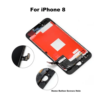 Ekrāna iPhone 6S 6 7 8 Plus LCD Displejs Ar Touch Digitizer Montāža iPhone 5 5S 5SE Grade AAA+++