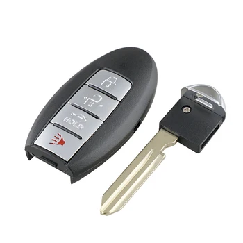 GORBIN 4Buttons Keyless Ieceļošanas Tālvadības Auto atslēgu DIY Fob 315Mhz Infiniti G35 G 35 2003 2004 2005 2006 Par KBRASTU15 Automašīnas atslēgas