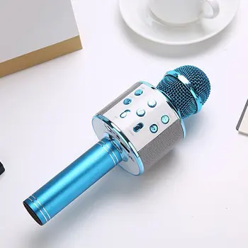 Karstā ！Bluetooth Karaoke Mikrofons Bezvadu Mikrofonu Profesionālās Runātāja Rokas Microfone Spēlētājs Dziedāšanas Diktofona Mic