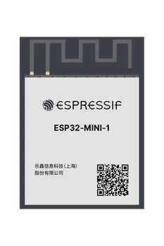 ESP32-MINI-1 Espressif Sistēmas Single-core ultra-zemu enerģijas patēriņu atbalsta 2.4 GHz WIFI un Bluetooth