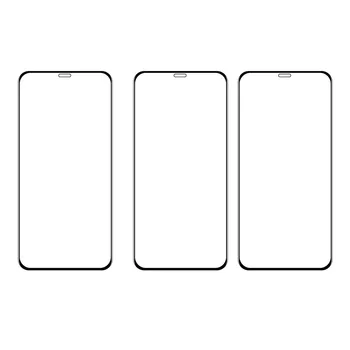 6D Izliektas Malas 9H Rūdīts Stikls iPhone 12 12 Pro Anti Blue Ray Saules Ultra Plānas Slim Full Coverage Ekrāna Aizsargs