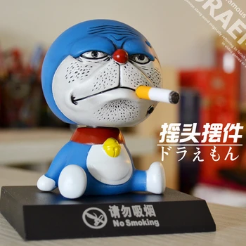 Japānas Doraemon Kratot Galvu Anime Attēls Lelles Gudrs Doraemon Mini Attēls Modeļu Lelle Auto Deco Bērniem, Bērnu Dzimšanas Dienas Dāvana