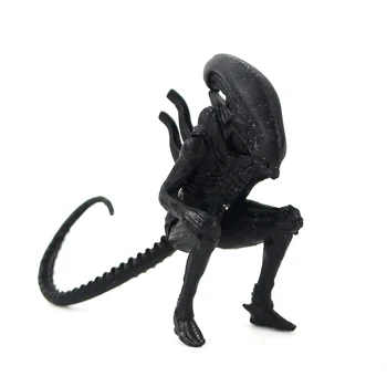 6pcs Liels Chap Aliens VS Predators Rīcības Attēls Svešzemju Hibrīda Figuration Xenomorph Ārvalstniekiem AVP Modelis Rotaļlietas
