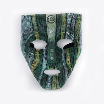 Jim Carrey Venēcijas Mardi Gras Maska Cameron Diaz Loki Sveķu Maskas Dievs Ļaunums Maskēties Kopija ar Cosplay Tērpu Aksesuārus