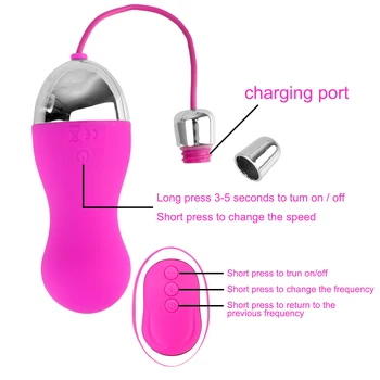 Sieviešu Masturbācija Kegel Bumbu USB Uzlādes Vaginālo Bumbiņu Vibrators ar Bezvadu Tālvadības Vbrating Lekt Olu 10 Biežums