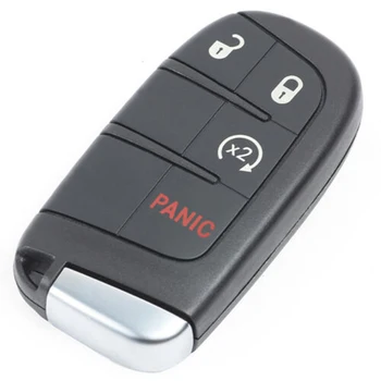 KEYECU Nomaiņa Smart Tālvadības pults, Auto Atslēgu Ar 4/ 5 Pogas & 433MHz - FOB par Fiat 500 L / Jeep Renegade FCC: M3N-40821302