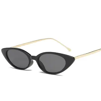 CSV Sieviešu Modes Šauru Kaķu Acu Brilles UV400 Modes Acu Valkāt Karstā Pārdošanas