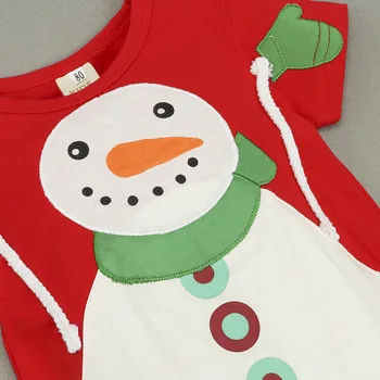 Augstas Kvalitātes Ziemassvētku drēbes Jaundzimušo bērnu Kombinezonus Zēns Meitene Bērnu Romper Cepuri Klp Uzstādīt santa claus bērnu kostīms ziemassvētku Dāvanu Tērpiem
