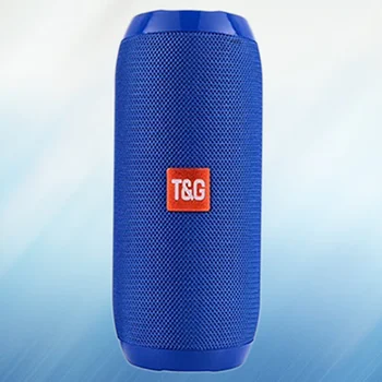 TG117 Pārnēsājamie Bluetooth Bezvadu Skaļrunis, Basu Kolonnas Ūdensizturīgs Āra USB Atbalsts, AUX TF Subwoofer Skaļrunis