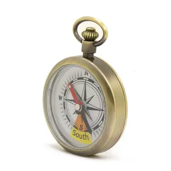 Kempings Izdzīvošanas Kompass Metāla Vintage Kabatas Kompasu, Navigācijas Instrumentu Āra Medību Pārgājieni, Kempings