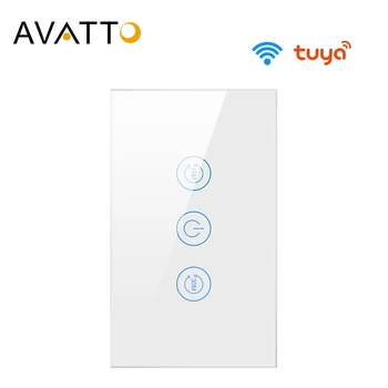AVATTO 4400W /20A Smart WiFi Katlu Slēdzis ar 15/30 minTimer Funkcija, Ūdens Sildītāja Slēdzi Balss Darbojas Alexa, Google Home