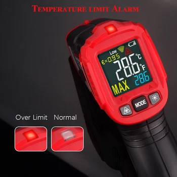 Digitālais Infrasarkanais Termometrs Touchless Thermal Imager HABOTEST Higrometru, Lāzera Termometru Pyrometer HT650B Rūpniecības