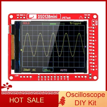 JYE Tech DSO138 Mini Digitālo Osciloskopa DIY Komplekts SMD Detaļas logic analyzer Pre-pielodēti Elektronisko Mācību Komplekts 1MSa/s 0-200KHz