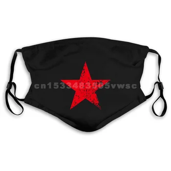Sarkano Komunistu Zvaigzne Kuba Vīriešu Maskas - Che Guevara Marksa Komunisma Foršs Gadījuma lepnums Maska vīriešu Unisex Jaunu Modes Maska;
