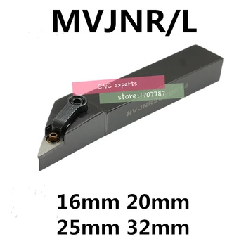 1GB MVJNR1616H16 MVJNR2020K16 MVJNR2525M16 MVJNR3232P16 MVJNL1616H16 MVJNL CNC Virpu Griešanas Instrumenti Ārējās Virpošanas Instrumentu Turētājs
