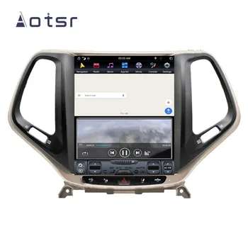 Android 8.1 Tesla stila DVD multimediju atskaņotājs, GPS navigācijas JEEP cherokee-2018 automašīnas radio, atskaņotāju, Auto stereo galvas vienības