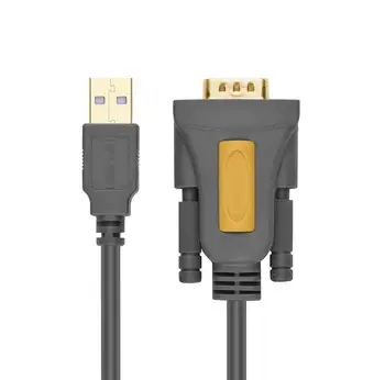 USB uz RS232 sieviešu COM Portu Sērijas PDA 9 DB9 Pin Kabeļa Adapteris Ražīgs par Win10 Win8 Mac OS X 10.6 USB RS232 COM pl2303