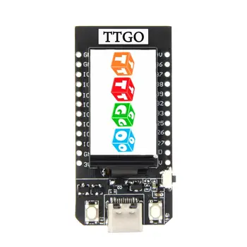 LILYGO® TTGO T-Displejs ESP32 WiFi Un Bluetooth Modulis Attīstības padomes 1.14 Collu LCD Kontroles Padome