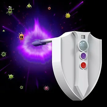 Tualetes Lampas UV Sterilizācija Apgaismojums Par Tualetes Pods RGB PIR Kustības Sensoru Tualetes Gaismas Bateriju Darbināmas Vannas Nakts Gaisma