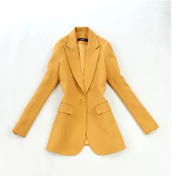 Modes tērps atbilstu sieviešu plus izmēra sieviešu 2019. gada pavasara /vasaras Jaunā OLA vēja gadījuma vienu pogu, uzvalks + skaļrunis uzvalku bikses sievietēm