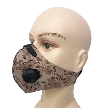 Modes Maskas Sievietēm, vīriešiem, salona PM2.5 Filtra Aizsardzību, Izjādes Riteņbraukšana, Respiratori Maskas Mazgājams Atkārtoti Elpojošs 5