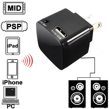 MAIŅSTRĀVAS adapteris stila audio Bluetooth uztvērēju, raidītāju veco vadu runātāju bezvadu skaļruni kopā ar ES, ASV sveces un 100~240V
