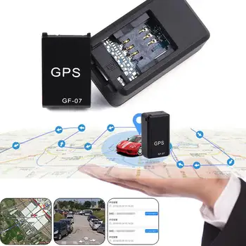 Mini GPS Tracker Auto GPS atrašanās vietas Noteicējs Anti-Zaudēto Ierīci Balss/APP Kontroles Ierakstīšanas Izsekošanas Ierīce GF-07/09 Auto GPS Tracker