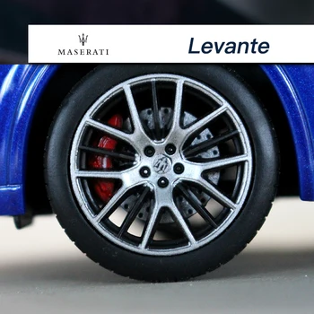 Welly 1:24 Levante Maserati automašīnu sakausējuma auto modeļa simulācijas auto dekorēšana kolekcija dāvanu rotaļlietas Die casting modelis zēns rotaļlietas