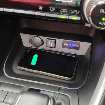 Toyota RAV4 RAV 4 2019 2020 auto QI bezvadu lādētāja uzlādes plate mobilā tālruņa lādētājs mobilā tālruņa turētājs piederumi