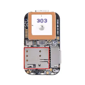 Super Mini Izmērs GPS Trakeris ar GSM a-gps, Wifi, LBS Locator Bezmaksas Web APP Izsekošanas Balss Ieraksti ZX303 PCBA Iekšā #620