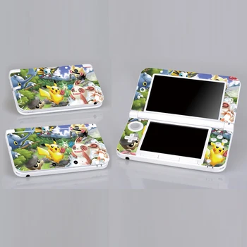 PikaPika 047 Ādas, Vinila Uzlīmes Protector for 3DS XL LL ādas Uzlīmes