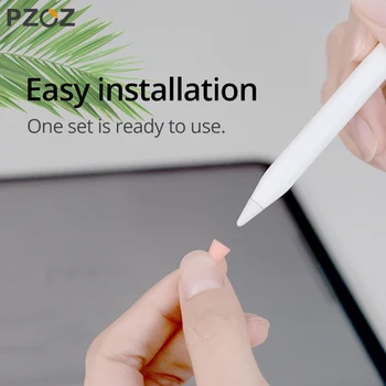 PZOZ 8pcs Aizsardzības Gadījumā ar Apple Zīmuli 1 2st Silikona Aizsargs, Ja Apple Pencil2 Pildspalvu Punktu Stylus Penpoint uz Lietu