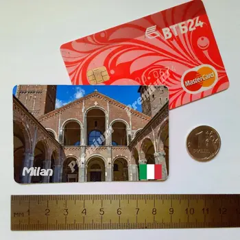 MILĀNA Itālija suvenīru, dāvanu magnēts kolekcija