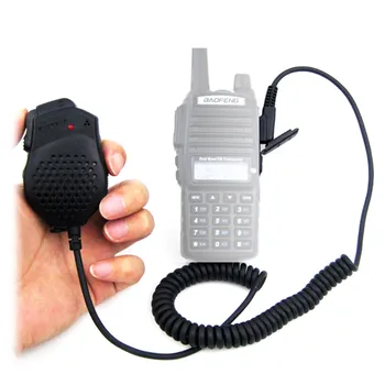 Baofeng UV82 Mikrofons Dual RĀCIJAS Mikrofons, Lai pofung walkie talkie, UV-82 divvirzienu Radio