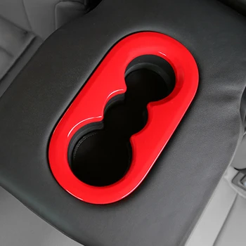 CarManGo Auto Piederumi Aizmugurējā Sēdekļa Kausa Turētāja Paneļa Rāmja Uzlīme Segtu Interjeru Apdarei Porsche Cayenne 2018 2019 2020