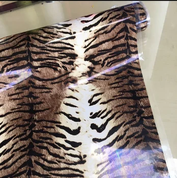 Bezmaksas piegāde 1 lapa 25cmx100cm Skaistu Krāsu Leopard TPU Siltuma Pārneses Vinila Siltuma Preses Mašīna HTV Drukāšanas DIY audums