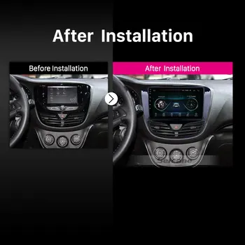 Seicane 9 collu 2GB RAM 2.5 D IPS ekrānu Auto Radio Stereo Galvas Vienības Spēlētājs 2017 Opel Karla/Vinfast atbalstu DAB+ Carplay