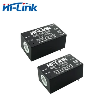 Bezmaksas piegāde 2gab/daudz jaunu Hi-Link ac dc 5v 3w mini barošanas modulis 220v izolētas switch mode power moduļa piegādes HLK-PM01