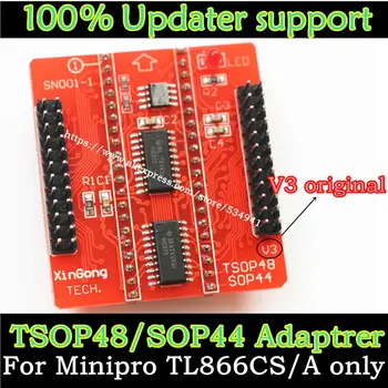 TSOP32 TSOP40 TSOP48 + TSOP48/SOP44 V3 Kuģa TL866CS / TL866A/ TL866II Plus universālā programmētājs usb, tikai