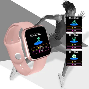 Bluetooth Pulksteņu Vīriešiem Ir 2021. Smart Skatīties Uz Android IOS Elektriskā Smart Pulkstenis Laukumā Smartwach Silikona Fitnesa Tracker Smartwatch