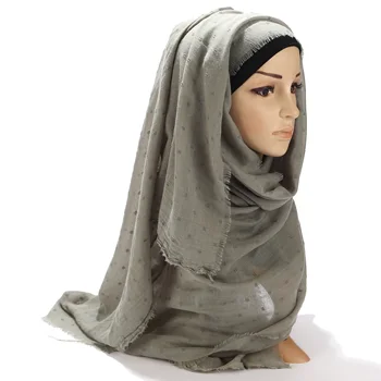 10pcs/daudz Sievietēm, Hijab Šalle Viskoze Wraps Islāma Galvas Lakati tīrtoņa Krāsu Musulmaņu Hijabs