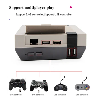 Retroflag NESPI+ Aveņu Pi 3B Video Spēļu Konsoles Atbalsts, HDMI Izeja, Pre-instalētu Multi-valodu Recalbox & 10,000+ Spēles