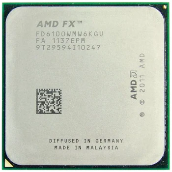 AMD FX 6100 AM3+ 3.3 GHz/8MB/95W Sešu Kodolu CPU procesors