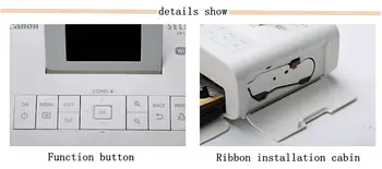 Wifi bezvadu foto printeri CP1300 dažādos veidos, lai izveidotu savienojumu ar drukas CP1200 uzlabot Portatīvo krāsu foto printeri mājas printeri