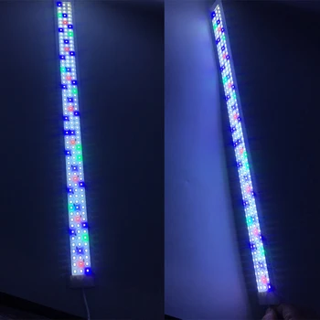 60-80CM Led Spuldžu Dekoratīvajām Led Apgaismojums Zivju Tvertnes, ņemot vērā Akvārija LED Lampas, Jūras 60CM 70CM 80CM LED Akvārija Gaismas