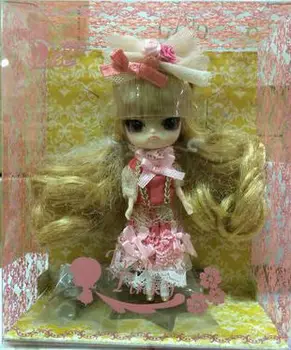 Tikai Pārdošanas 13cm Oriģinālo Mini Meitene Lelle ar Apģērbu Gudrs Kawaii Skaisti Mazo Princešu Lelles
