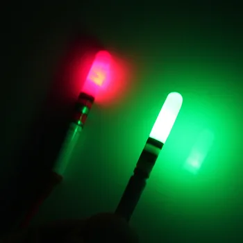 20pcs/daudz Zaļās/Sarkanās LED Gaismas Stick Ar savienojuma Caurules Lightstick Peldēt Bobber Accessroy Darbu Ar CR322 Nakts Zvejas J352